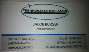 Old Business Card 